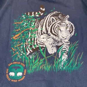 Vintage, San Diego Zoo Tee in Mens Size Large